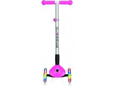 Globber - Koloběžka Primo Foldable Lights Lime Green