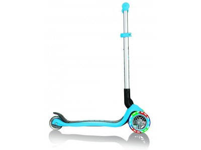 Globber - Koloběžka Primo Foldable Lights Lime Green