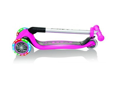 Globber - Koloběžka Primo Foldable Lights Lime Green