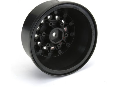 Pro-Line disk 2.2/3.0" Raid bead lock H12/H14 SC červeno-černý (2)