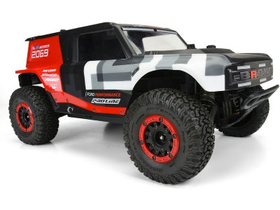 Pro-Line disk 2.2/3.0" Raid bead lock H12/H14 SC červeno-černý (2)