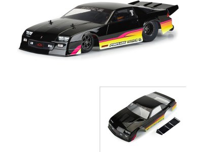 Pro-Line karosérie 1:10 1985 Chevrolet Camaro IROC-Z černá (pro 22S Drag Car)