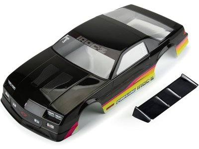 Pro-Line karosérie 1:10 1985 Chevrolet Camaro IROC-Z černá (pro 22S Drag Car)