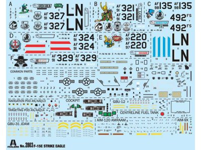 Italeri 2803 - F-15E Strike Eagle (1:48)