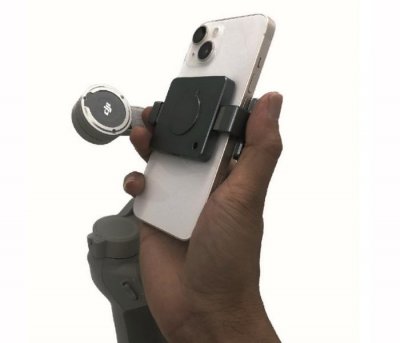 DJI OM 6 - Magnetický držák na smartphone s LED světlem vc aku