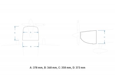 115" Extra NG 2920mm 150cc Zeleno-Černá