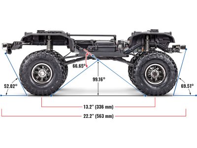 Traxxas TRX-4 Chevrolet K10 1979 TQi 1:10 RTR měděný