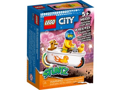 LEGO City - Vanová kaskadérská motorka