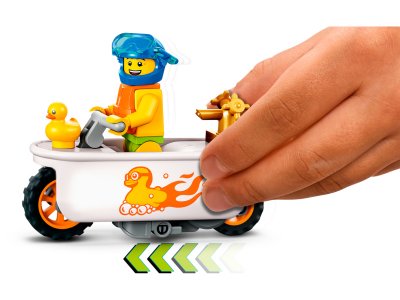 LEGO City - Vanová kaskadérská motorka