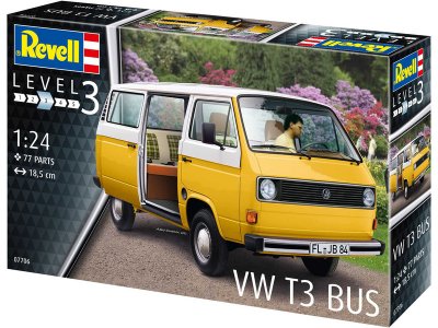 Revell 07706 Volkswagen T3 Bus (1:24)