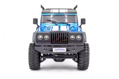 RTR HOBBYTECH CRX18 Truck Trial 1/18, 6wd, krátká verze, - modrý