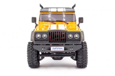 RTR HOBBYTECH CRX18 Truck Trail 1/18, 6wd, krátká verze, - oranžová