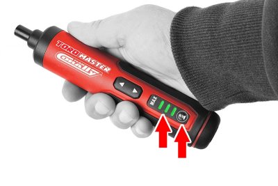 Torq Master - elektrický šroubovák s digitální kontrolou krout. momentu - Li-Ion 3.6V