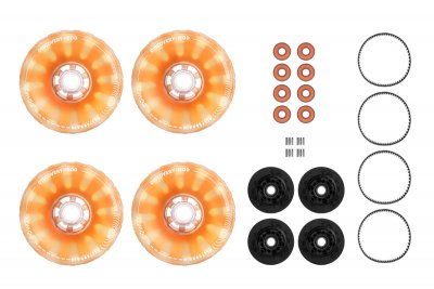 Exway Cloud Wheel 120mm Combo pro Atlas Pro 4WD (oranžová)
