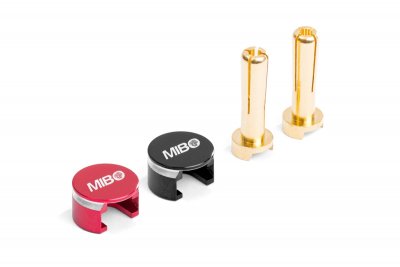 MIBO Low Profile Bullet konektory - 4mm (2ks)