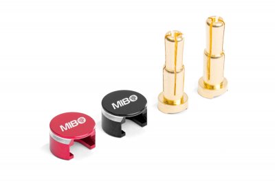 MIBO Low Profile Bullet konektory - 4/5mm přechodové (2ks)