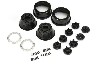 Disky Raid SC 2.2"/3.0", 12 a 14mm šestihran, (2 ks.), Bead-Loc , střibrně/černé
