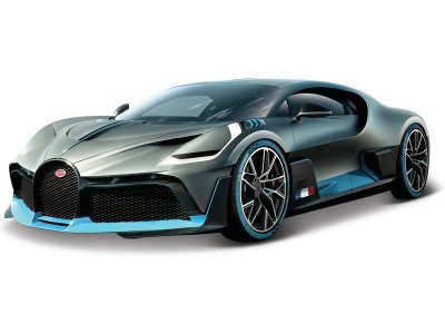 Bburago Bugatti Divo 1:18 stříbrná