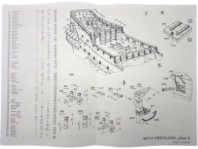 MAMOLI Friesland 1663 1:75 kit