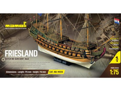 MAMOLI Friesland 1663 1:75 kit