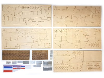 MAMOLI Friesland 1663 1:75 kit