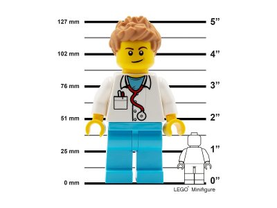 LEGO baterka - Iconic Doktor