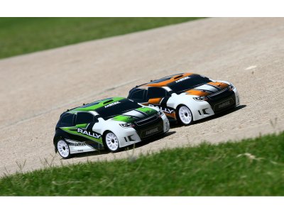 Traxxas Rally 1:18 4WD RTR červené