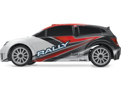 Traxxas Rally 1:18 4WD RTR červené