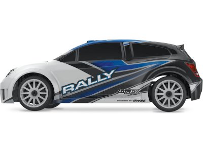 Traxxas Rally 1:18 4WD RTR červené