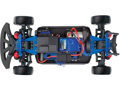 Traxxas Rally 1:18 4WD RTR červené