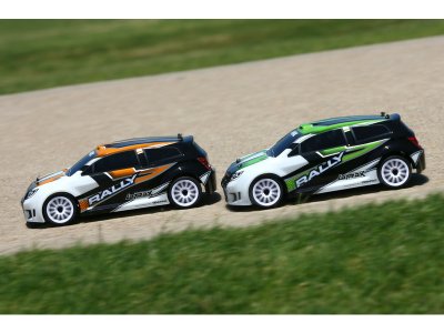 Traxxas Rally 1:18 4WD RTR červené