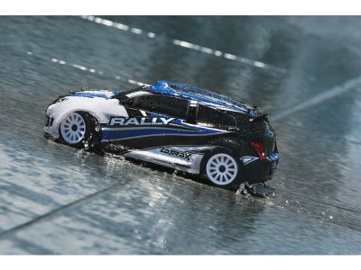 Traxxas Rally 1:18 4WD RTR červené