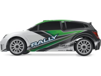 Traxxas Rally 1:18 4WD RTR červené