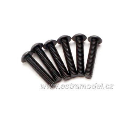 Traxxas šroub imbus M4x20mm půlkulatá hlava (6)