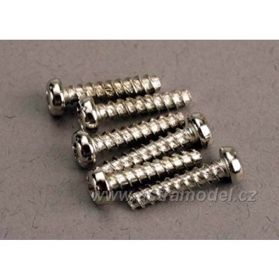 Traxxas vrut křížový 3x14mm půlkulatá hlava zink. (6)