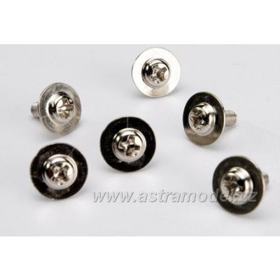 Traxxas šroub křížový M3x8mm hlava s límcem zink. (6)
