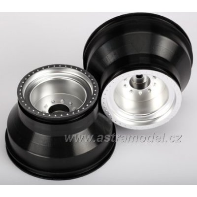 Traxxas disk 2.0/3.0", polomatný chrom, 19mm (pár)