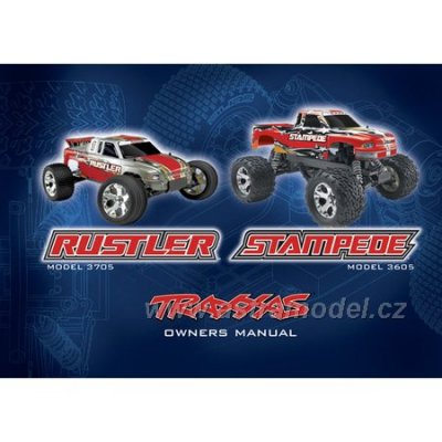 Rustler, Stampede, Bandit - manuál EN
