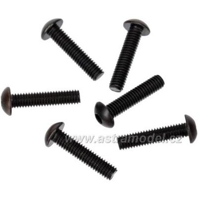 Traxxas šroub imbus M4x18mm půlkulatá hlava (6)