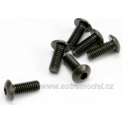 Traxxas šroub imbus M4x10mm půlkulatá hlava (6)