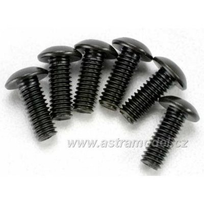 Traxxas šroub imbus M4x12mm půlkulatá hlava (6)