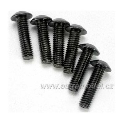 Traxxas šroub imbus M4x14mm půlkulatá hlava (6)