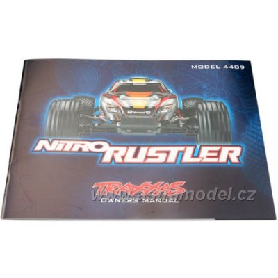 Nitro Rustler - manuál EN