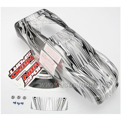 Traxxas karosérie ProGraphix šedá: Nitro Sport 2008