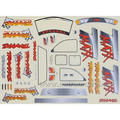 Traxxas samolepky Disruptor: T-Maxx Classic