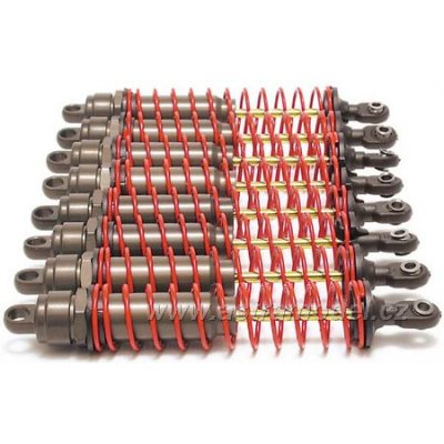 Traxxas tlumič Big Bore XX-long hliník/PTFE, pístnice TiN (8)