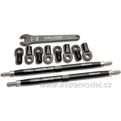 Traxxas ojnička 128mm hliníková černá (2)