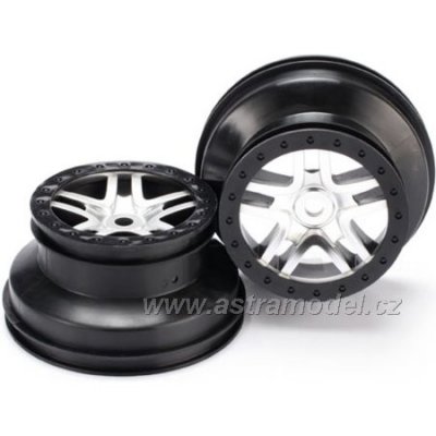 Traxxas disk 2.2/3.0" SCT Split-Spoke saténový-černý (2)