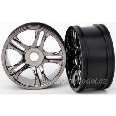 Traxxas disk Split-Spoke černý chrom (2) (zadní)
