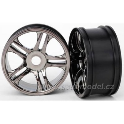 Traxxas disk Split-Spoke černý chrom (2) (přední)